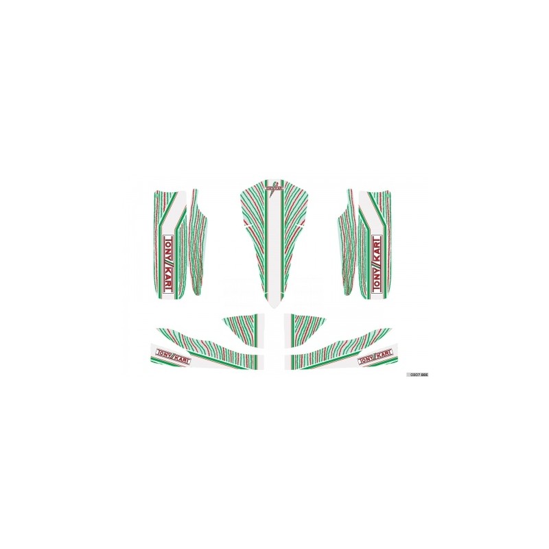 Kit déco Tonykart complet Minikart 2016